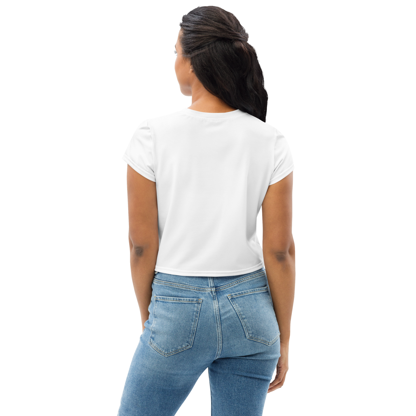 Heidi is always right - White Crop Tee